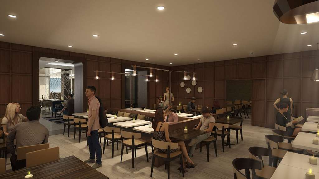Hilton Brooklyn New York - Newly Renovated Hotel Restoran foto